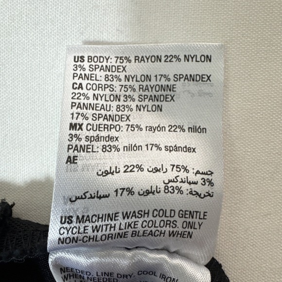 Alfani Womens Black Pull On Skinny Dress Pants Size 6 Stretch Work Trousers - Picture 4 of 4